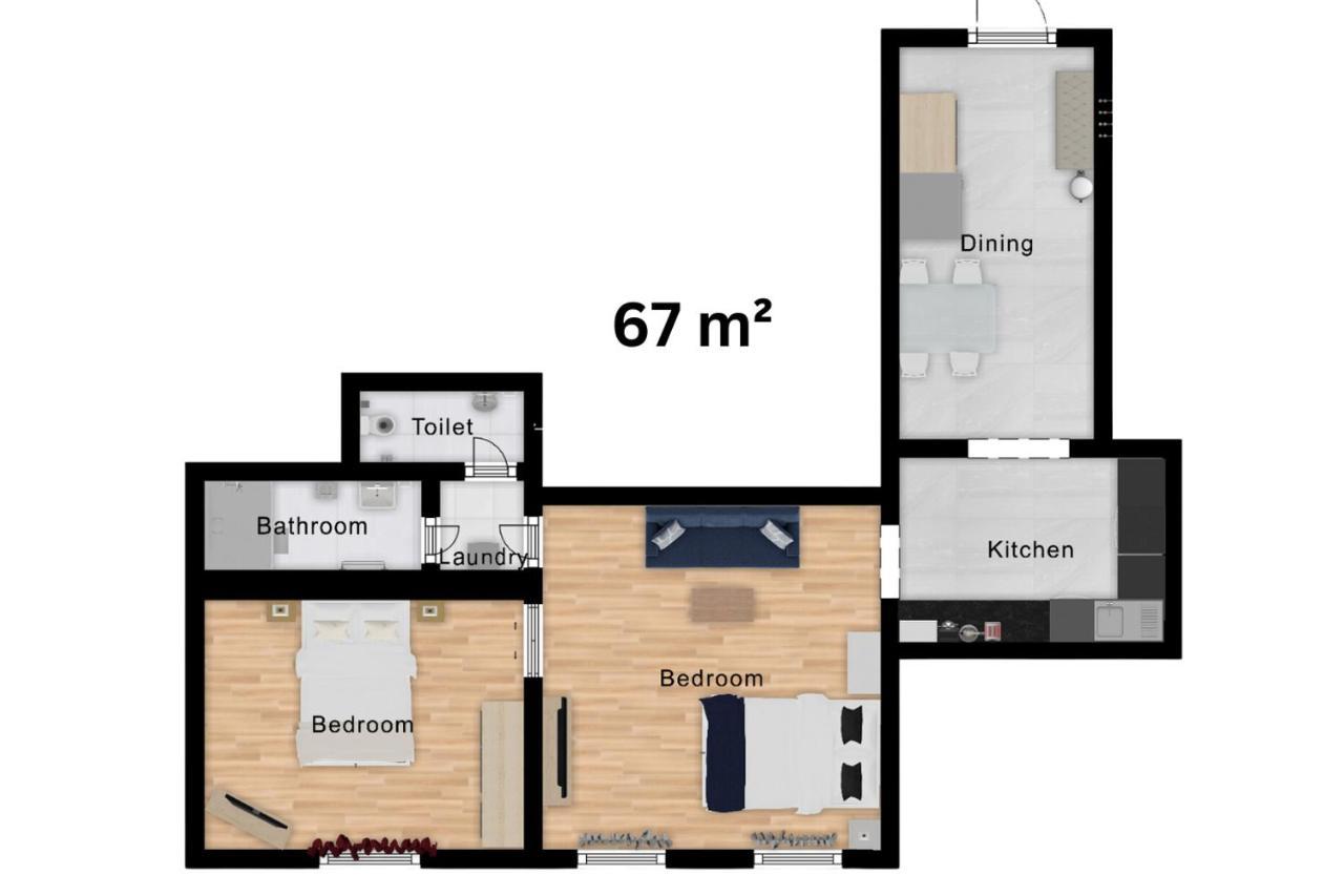 Apartment Korina - City Center زغرب المظهر الخارجي الصورة